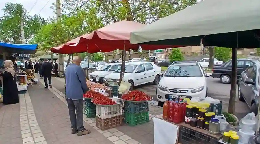 بازار روز عاقلیه لاهیجان