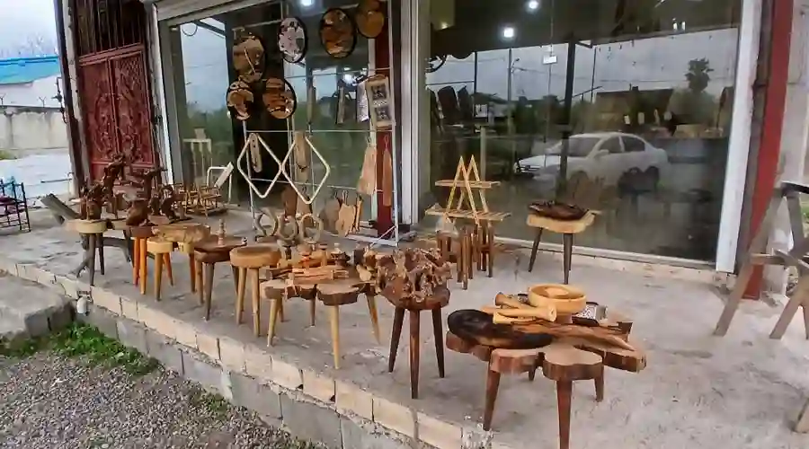 صنایع دستی عشق چوب